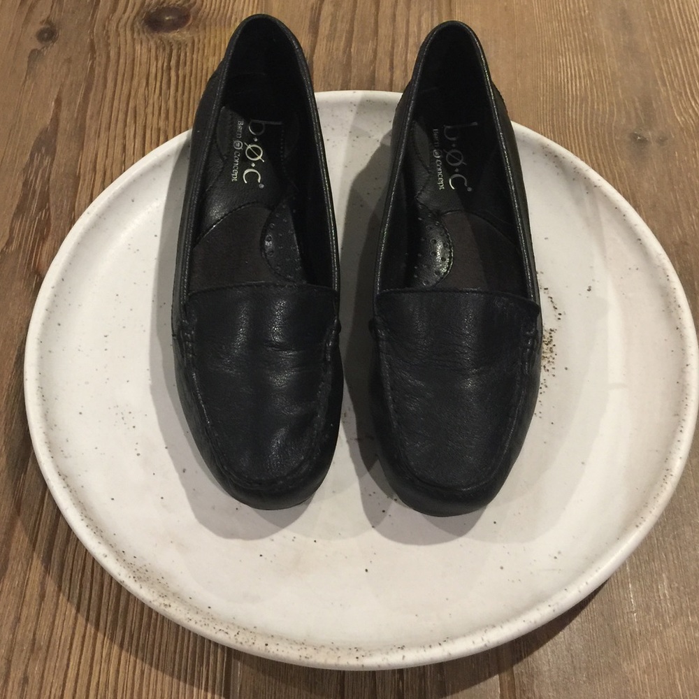 Born Concept Driving Moccasins - 6 - Black